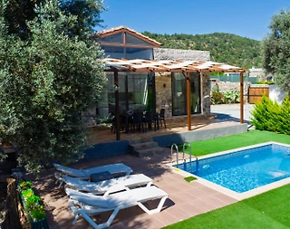 Bodrum Çiftlik'te Doğa İçerisinde, Özel Havuzlu, Konforlu Villa - 4