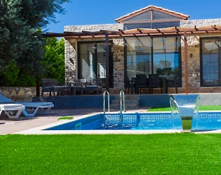 Bodrum Çiftlik'te Doğa İçerisinde, Özel Havuzlu, Konforlu Villa - 5