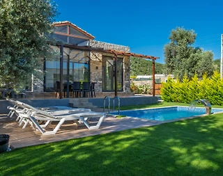 Bodrum Çiftlik'te Doğa İçerisinde, Özel Havuzlu, Konforlu Villa - 2