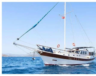 Fethiye Göcek'te Eşsiz Mavilikler İçerisinde, 8 Kişilik, Geniş Gulet - 2