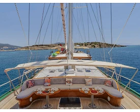 Fethiye Göcek'te Eşsiz Mavilikler İçerisinde, 12 Kişilik, Geniş Gulet - 3