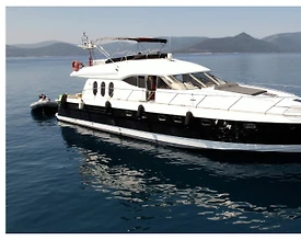 Muğla Bodrum'da Enfes Sularda, Lüks Tasarımlı, 8 Kişilik Motoryat - 3