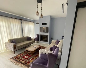 Muğla Milas'ta Deniz Manzaralı, Şömineli, Lüks Daire - 2