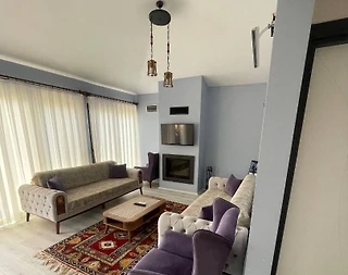 Muğla Milas'ta Deniz Manzaralı, Şömineli, Lüks Daire - 2