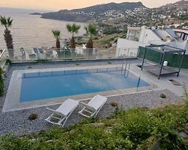 Bodrum Dirmil'de Deniz Manzaralı, Özel Havuzlu, Lüks Villa - 3