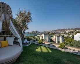 Bodrum Dirmil'de Eşsiz Deniz Manzaralı, Özel Havuzlu, 9 Kişilik Villa - 3
