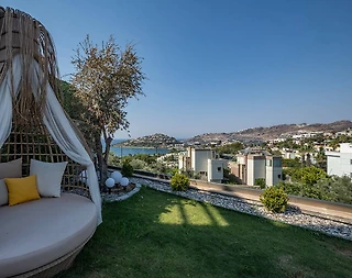 Bodrum Dirmil'de Eşsiz Deniz Manzaralı, Özel Havuzlu, 9 Kişilik Villa - 3
