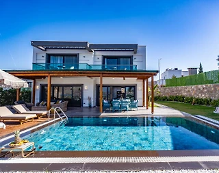 Bodrum Dirmil'de Kalabalık Ailelere Uygun, Özel Havuzlu, Kiralık Villa - 3