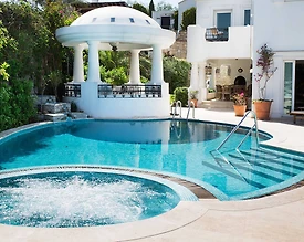 Bodrum Eskiçeşme'de Muhteşem Manzaralı, Özel Havuzlu, Akdeniz Villa - 3