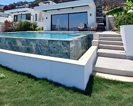Bodrum Geriş'de Enfes Deniz Manzaralı, Özel Havuzlu, Konforlu Villa - 2