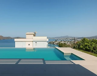 Bodrum Geriş'de Enfes Deniz Manzaralı, Özel Havuzlu, Konforlu Villa - 4
