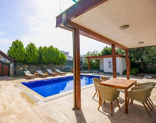 Bodrum Gümbet'te Denize Yürüme Mesafesinde, Özel Havuzlu, Şık Villa - 3