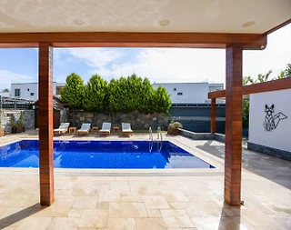 Bodrum Gümbet'te Denize Yürüme Mesafesinde, Özel Havuzlu, Şık Villa - 5