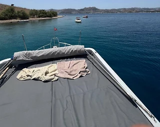 Bodrum Gümbet'te Masmavi Sularda, 6 Kişilik, Günlük Motoryat - 5