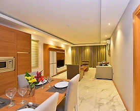 Bodrum Gümbet'te Ortak Havuzlu, 1+1,  Konforlu Suit - 2