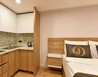 Bodrum Gümbet'te Yeşillikler İçerisinde, Ortak Havuzlu, Konforlu Suit - 3