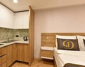 Bodrum Gümbet'te Yeşillikler İçerisinde, Ortak Havuzlu, Konforlu Suit - 3