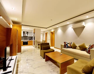 Bodrum Gümbet'te Tesis İçerisinde, Ortak Havuzlu, 2 Kişilik Suit - 3