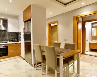 Bodrum Gümbet'te Tesis İçerisinde, Ortak Havuzlu, 2 Kişilik Suit - 4