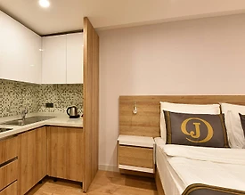 Bodrum Gümbet'te Ortak Havuzlu, 2 Kişilik, Kiralık Suit - 2