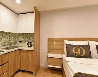 Bodrum Gümbet'te Ortak Havuzlu, 2 Kişilik, Kiralık Suit - 2