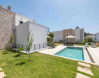 Bodrum Gümüşlük'te Modern Tasarımlı, Özel Havuzlu, Ferah Villa - 5
