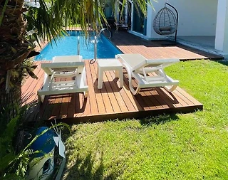 Bodrum Gündoğan'da Yeşillikler İçerisinde, Özel Havuzlu, Şık Villa - 4