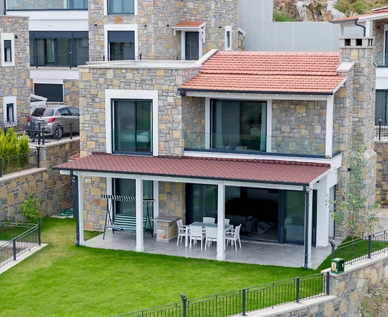Bodrum Gürece'de Sakin Konumda, Sessizlik İçerisinde, Lüks Villa - 1