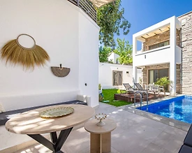 Bodrum Gürece'de Tasarımıyla Göz Dolduran, Merkezi Konumda, Kiralık Villa - 2