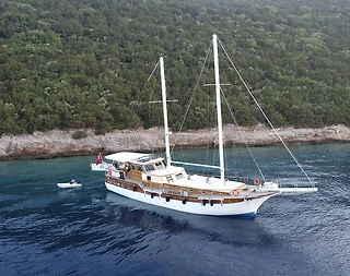 Bodrum Eskiçeşme'de Kalabalık Gruplara Uygun, 24 Metre, 7 Kabinli Gulet - 1