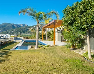 Bodrum Konacık'ta Kalabalık Ailelere Uygun, Özel Havuzlu, Şık Villa - 3