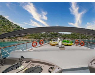 Fethiye Göcek'te Masmavi Sularda, 14 Kişilik, Modern Gulet - 5