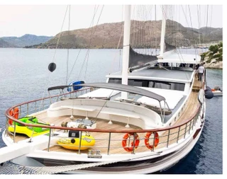 Fethiye Göcek'te Masmavi Sularda, 14 Kişilik, Modern Gulet - 4