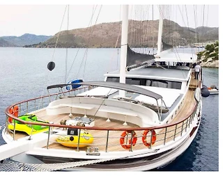 Fethiye Göcek'te Masmavi Sularda, 14 Kişilik, Modern Gulet - 4