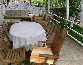 Bodrum Mazı'da Denize Sıfır, Kalabalık Ailelere Uygun, Bahçeli, 2+1 Ev - 2