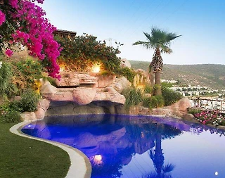 Muğla Bodrum'da Deniz Manzaralı, Özel Havuzlu, 6 Kişilik Villa - 1