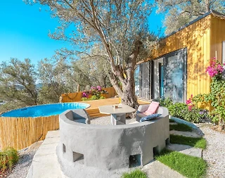 Bodrum Yakaköy'de Sakin Konumda, Özel Havuzlu, Tiny House - 1