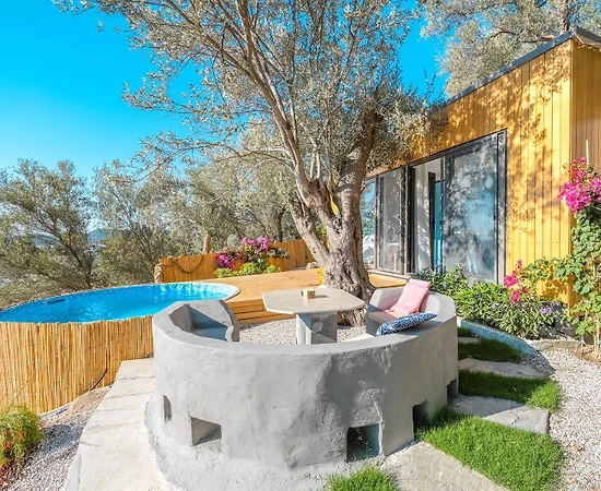 Bodrum Yakaköy'de Sakin Konumda, Özel Havuzlu, Tiny House - 1
