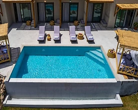 Bodrum Yakaköy'de Eşsiz Doğa Manzaralı, Özel Havuzlu, Lüks Villa - 3