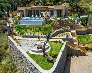 Bodrum Yakaköy'de Eşsiz Doğa Manzaralı, Özel Havuzlu, Lüks Villa - 4