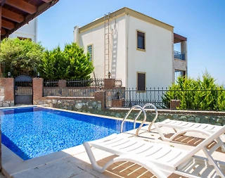 Bodrum Peksimet'de Geniş Ailelere Uygun, Özel Havuzlu, Kiralık Villa - 4