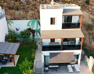 Bodrum Peksimet'te Enfes Deniz Manzaralı, Özel Havuzlu, Kiralık Villa - 1