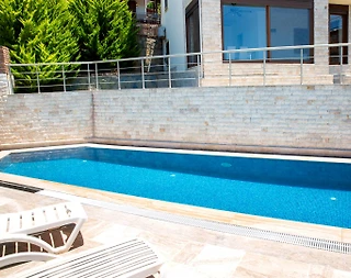 Bodrum Peksimet'te Göz Alıcı Deniz Manzaralı, Özel Havuzlu, 2+1 Villa - 2