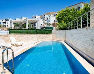 Bodrum Peksimet'te Göz Alıcı Deniz Manzaralı, Özel Havuzlu, 2+1 Villa - 5