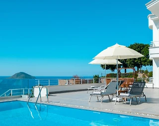 Bodrum Turgutreis'de Muhteşem Deniz Manzaralı, Özel Havuzlu, Lüks Villa  - 5