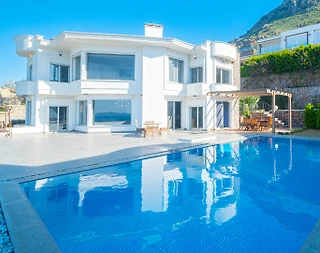 Bodrum Turgutreis'te Deniz Manzaralı, Özel Havuzlu, Bahçeli Villa - 1