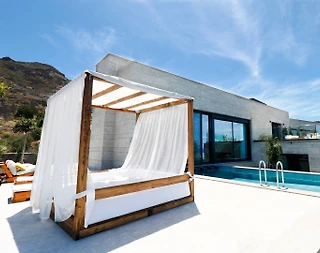 Bodrum Turgutreis'te Nefes Kesen Manzaralı, Özel Havuzlu, Lüks Villa - 3