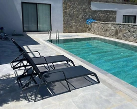 Bodrum Çiftlik'te Özel Havuzlu, Geniş Bahçeli, Konforlu Villa - 3