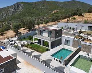 Bodrum Çiftlik'te Özel Havuzlu, Geniş Bahçeli, Konforlu Villa - 1