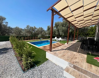 Bodrum Çiftlik'te Doğa İçerisinde, Özel Havuzlu, Konforlu Villa - 5